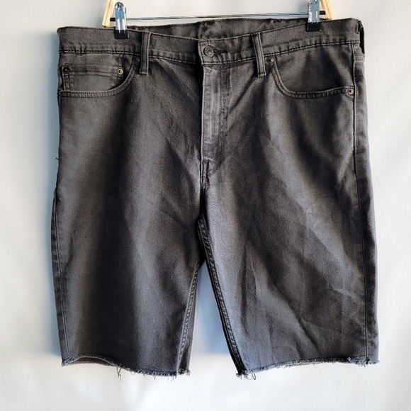 Levi's 511 Slim Cut Off Shorts Men's W38 Black - Picture 3 of 8